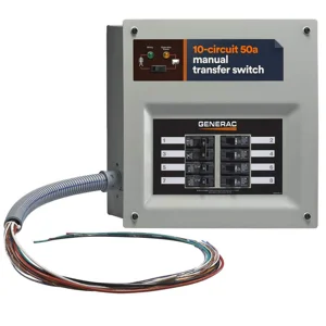 Backup Generator Transfer Switch